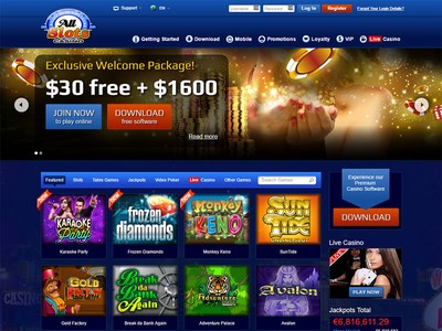 All Slots Casino Screenshot