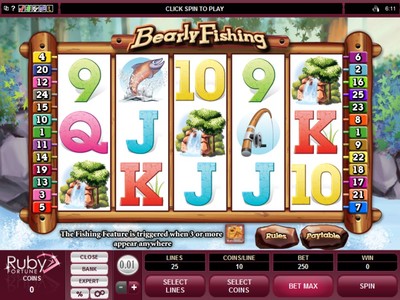 Ruby Fortune Casino Screenshot